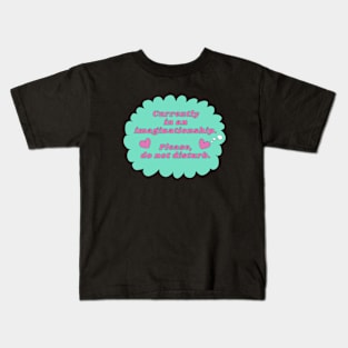 Currently In An Imaginationship Kids T-Shirt